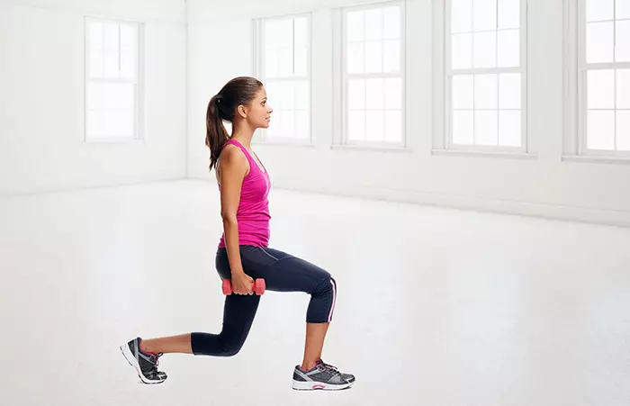 Dumbbell-Lunges