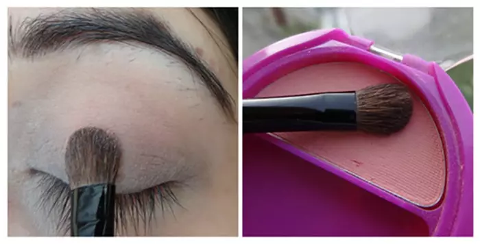 Step 6 of how to use blush as eye shadow