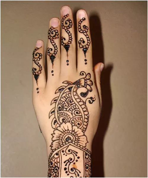 arabic mehndi designs for hand