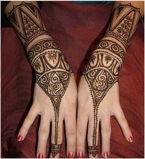 modern bridal mehndi designs