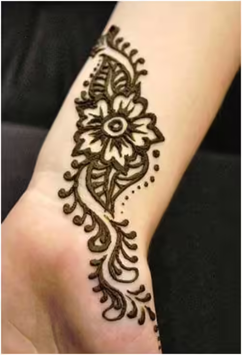 wrist mehndi design wrist mehndi design