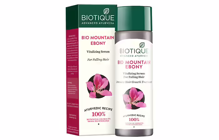 10. Bio Mount Ebony Vitalizing Serum For Falling Hair