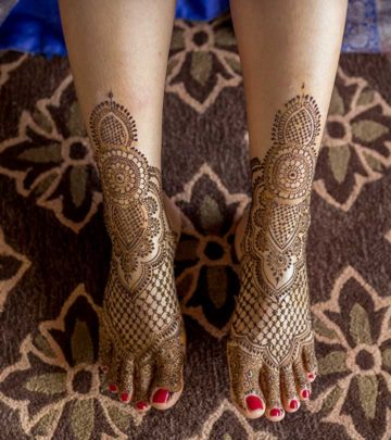 Best Leg Mehndi Designs - Our Top 8 Picks