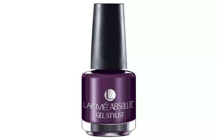 Best Nail Polish For Dark Skin - 4. Lakme Absolute Gel Stylist Nail Color, Purple Orchid