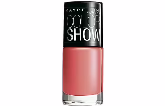 Maybelline Color Show Nail Enamel, Coral Craze 7. Maybelline Color Show Nail Enamel, Coral Craze