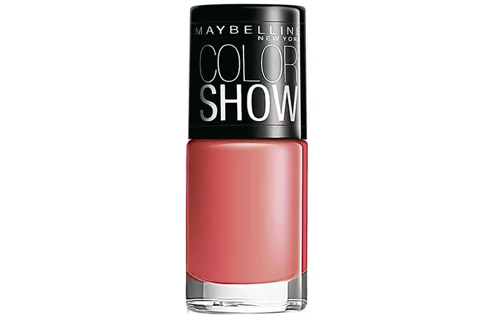 7. Maybelline Color Show Nail Enamel, Coral Craze