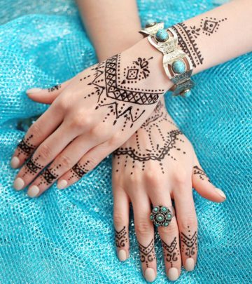 8 Stunning Bangle Mehndi Designs To Try In 2019_image