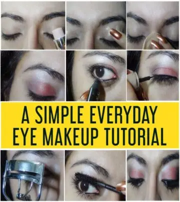 A Simple Everyday Eye Makeup Tutorial – With Detailed Steps & Pictures_image