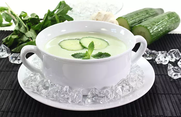 Irritable Bowel Syndrome Diet Recipe - Cooling Cucumber Soup