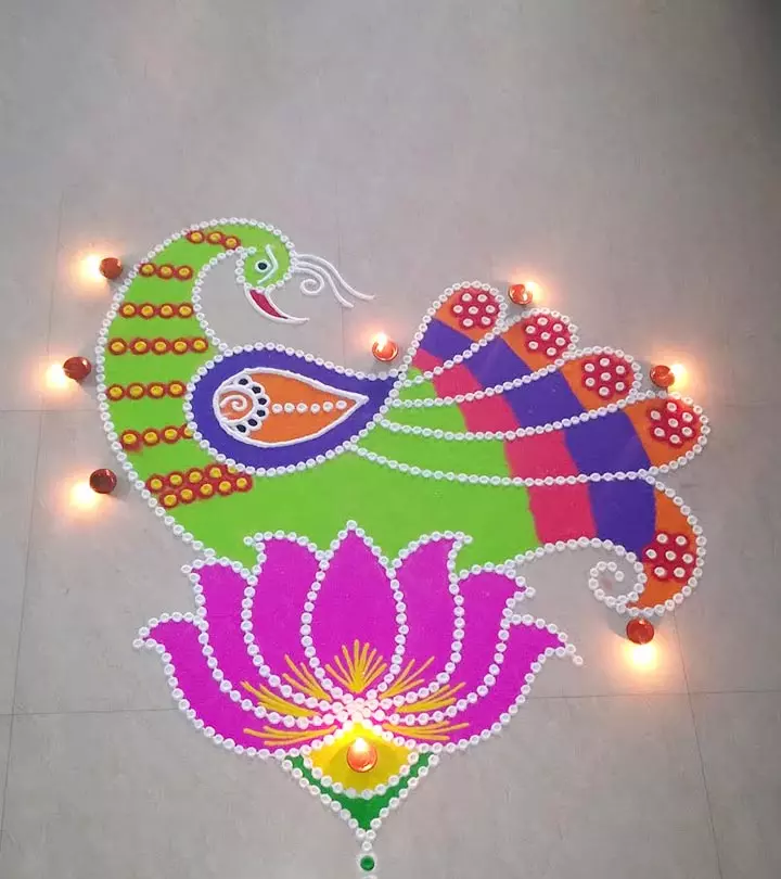 Peacock-Rangoli-Designs