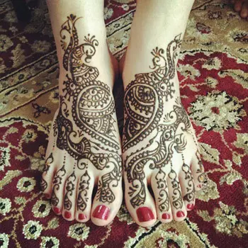 Rajasthani mehndi design