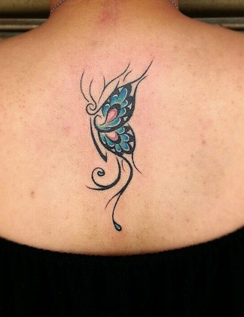 Tribal Butterfly Tattoo Tribal Butterfly Tattoo