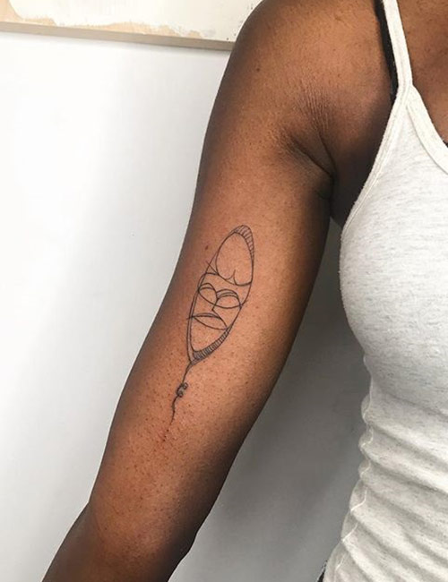 Tribal Mask Tattoo Tribal Mask Tattoo
