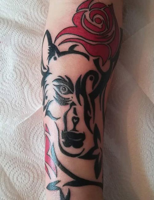 Tribal Wolf Tattoo Tribal Wolf Tattoo