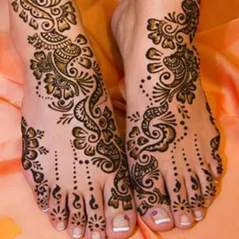 arabic mehndi designs for feet