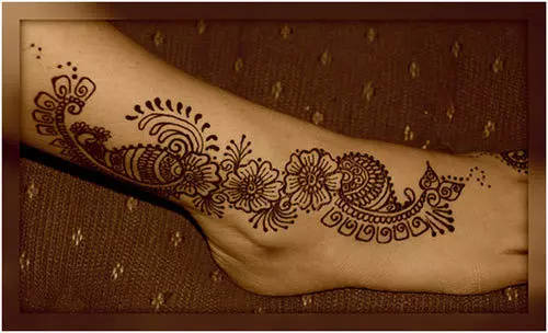 feet mehndi designs