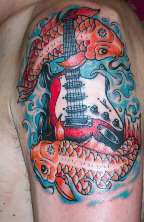 koi fish tattoo