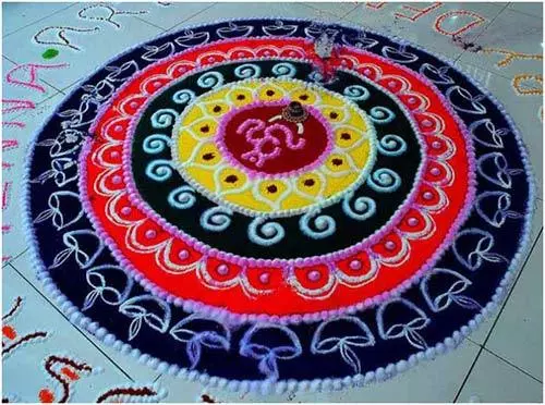 Rangoli great design without dots