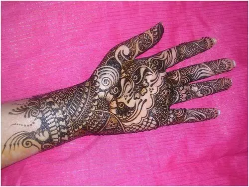 wedding mehendi design