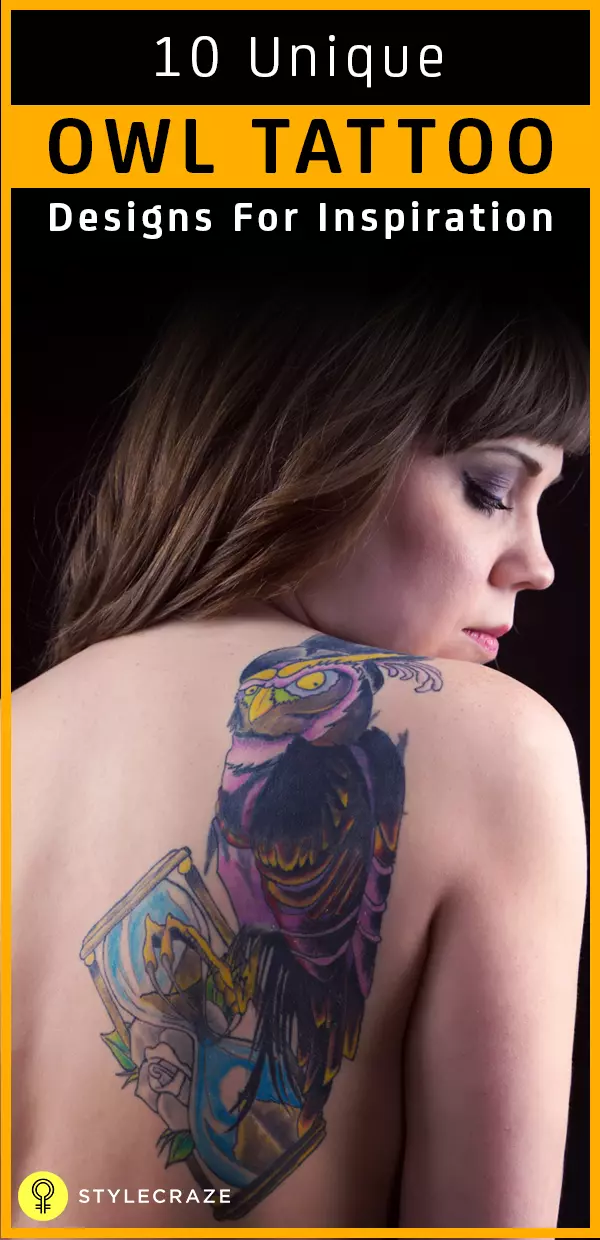 10 unique owl tatoo designs for inspiration