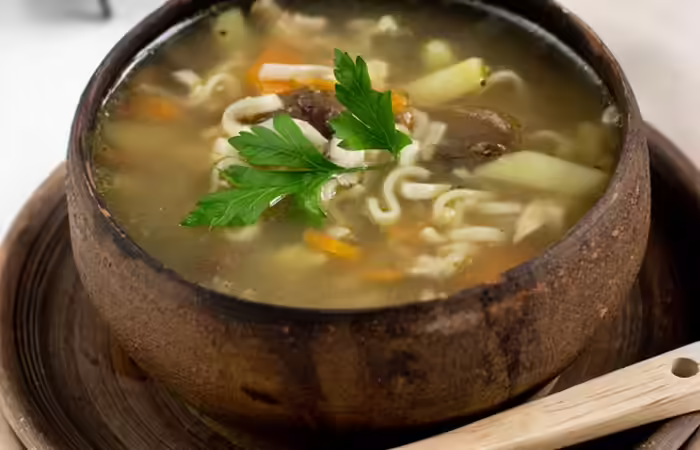 Low Carb Diet - Mushroom Clear Soup Low Carb Diet - Mushroom Clear Soup