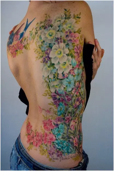  Flower Tattoo Designs