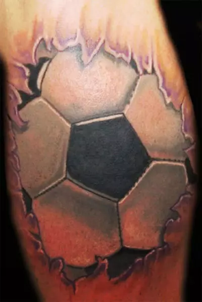 Football tattoo