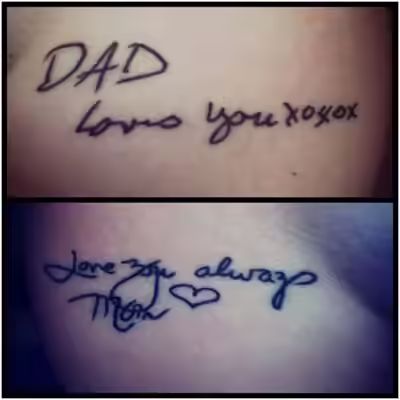 Parental Blessings Tattoo Parental Blessings Tattoo