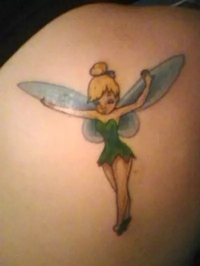 Tinker Bell tattoo