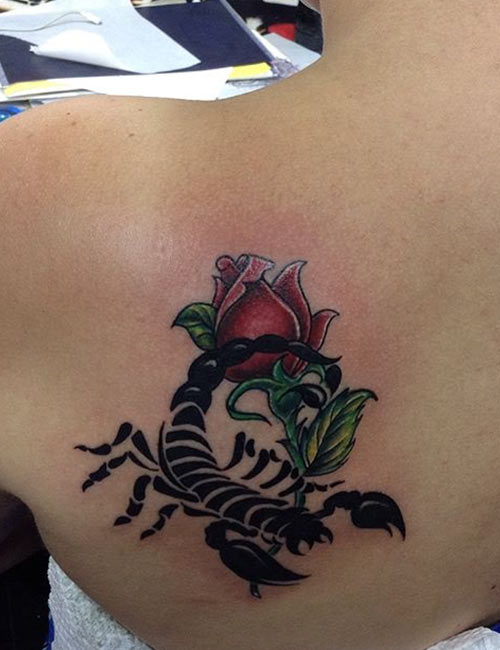 Tribal Scorpion Tattoo Design