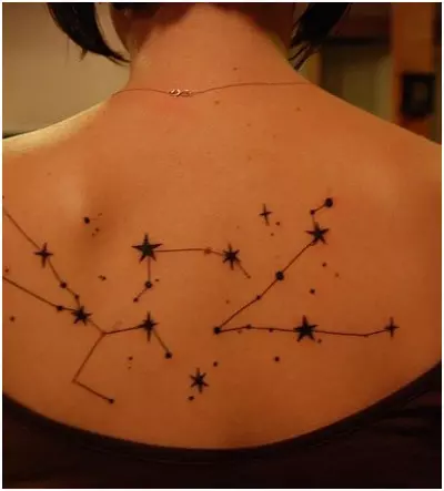 aries constellation tattoo