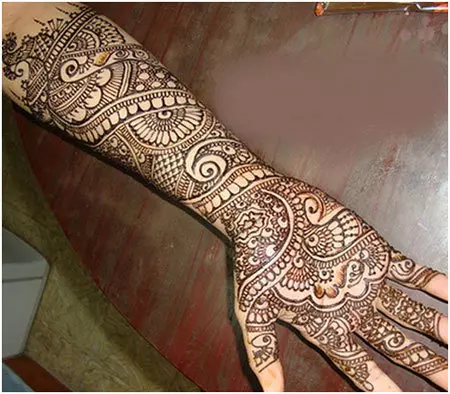 asha savla bridal mehndi designs