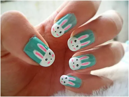 bunny rabbit nails