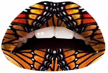 Lip Tattoos - Butterfly Lip Tattoo butterfly lip tattoo