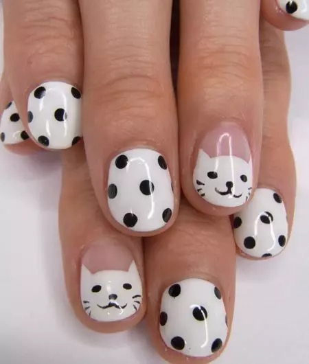 cat nails design