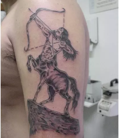 centaur tattoo art