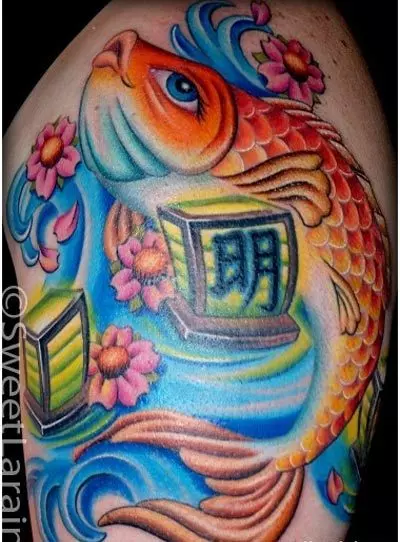 chinese koi fish tattoo