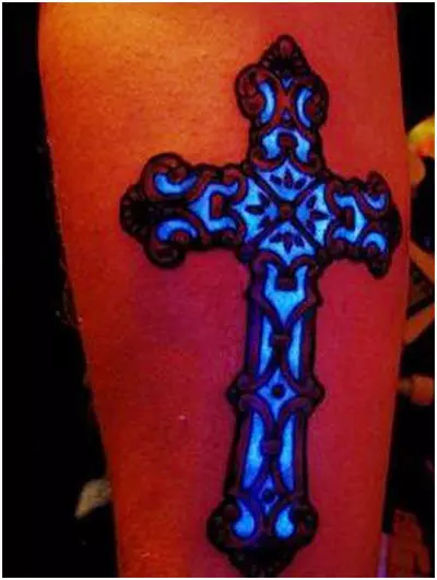 cross tattoos on hand