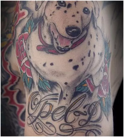 dalmatian tattoo