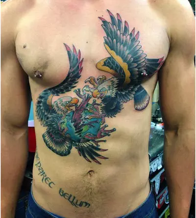 eagle battle tattoo