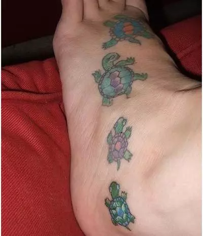 family turtle tattoo
