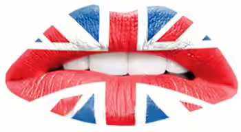 Lip Tattoos -Flag Tattoos flag tattoos