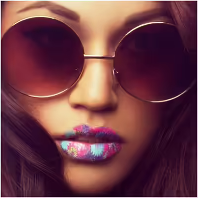 Lip Tattoos - Floral Tattoos floral tattoos