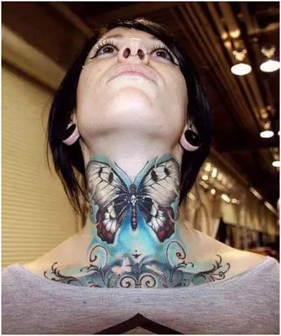 large butterfly tattoos