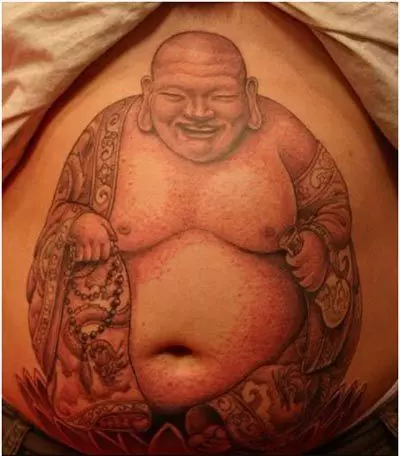 laughing buddha tattoo designs