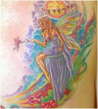 nature fairy tattoos 