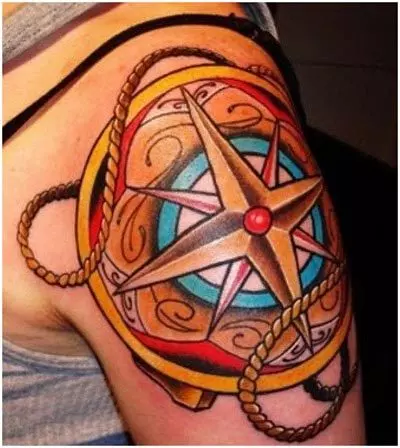 nautical star tattoo designs