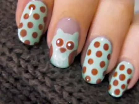 owl nails