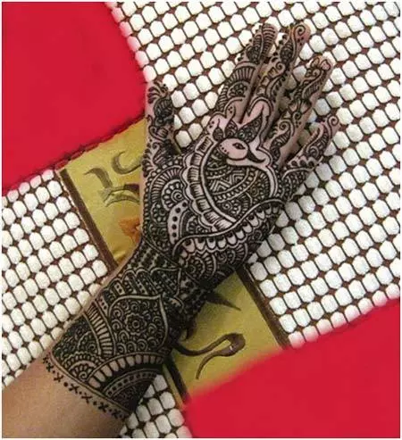 peacock mehendi designs