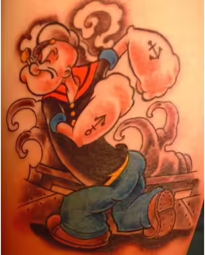 popeye the sailor tattoo